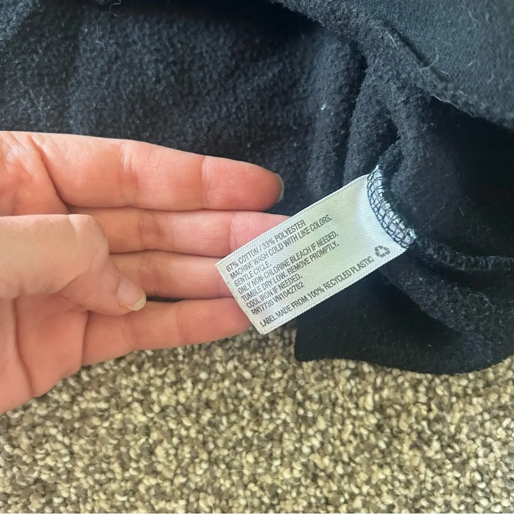 [Wild Fable] Black Cropped Hoodie - Picture 5 of 5